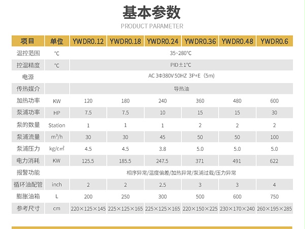 大功率防爆模温机参数